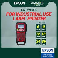 Epson Labelwork LW-Z900FK Heat Shrink Industrial Label Printer for Cable Management Sticker E550WVP 
