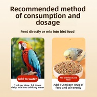 Parrot Feather Brightener Vitamin B2 Supplement for Pet Birds