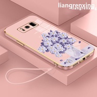 Casing samsung s8 plus samsung s8 phone case Softcase Electroplated silicone shockproof Protector Smooth Protective Bumper Cover new design DDYHH01