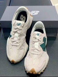 全新現貨 New Balance 327系列 灰綠色 復古跑步鞋 男女款