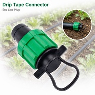 Drip Tape Connector - End Line Plug | Hydroponic Irrigation Driptape Hose Connector - Stopper End Co