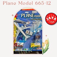 CHILDREN'S TOY PLANE SET - PLANE MODEL 665-12