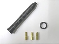 DRATCBBE-BM004 Short Antenna, Real Carbon, Extension Type, Anodized Black, BMW Z4 (E85), 03/1-09/5##