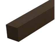 ไม้ระแนง วัสดุนิยม แผ่นไม้ ท่อนไม้ WATSADUNIYOM แบบตัน 2.5X300X2.5 ซม. สีไม้สัก สีน้ำตาล อบแห้ง ทนแด