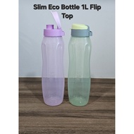 Tupperware Slim Eco Bottle 1L Flip Top