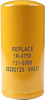 Fuel Filter Replacement for 1R-0750, Compatible with CAT D4E D5H D6D D7G D8R 12G 14G 130H 160H 206B 