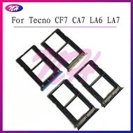 SIM Card Tray Holder For Tecno Camon 11 CF7/CX Air /X CA7/Pouvoir1 LA6/ Pouvoir2 Pro LA7