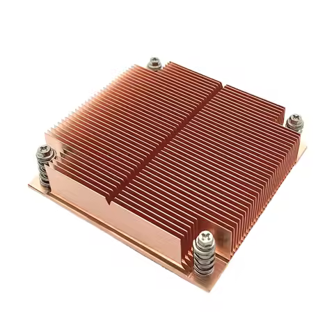 COOLSERVER 1U1C 1U Desktop PC CPU Server Workstation Cooler Thin heat sink for LGA2011 LAG115X Passi