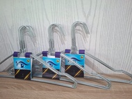 Chandra Toserba Hanger kawat stainless anti karat Gantung baju 10-30pcs COD HANGER Jemuran baju paka