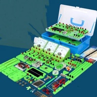 Electricity Experiment Kit Junior High School Electromagnetics Physics Experiment Equipment Kit Circ