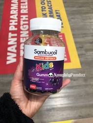 🇦🇺澳洲代購 🛩空運到港 澳洲 Sambucol Kids 👧🏻🧒🏻 黑接骨木 軟糖 120粒 超大樽 免疫力 2歲以上