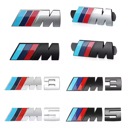 3D Car Front Grille Emblem For BMW E92 E93 F36 M1 M2 M3 M4 M5 M6 M7 M8 G01 G02 G05 G11 G12 G21 G29 G