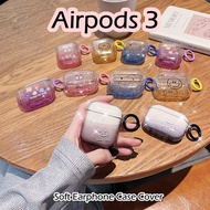 【imamura】For Airpods 3 Case Minimalist gradient style Soft Silicone Earphone Case Casing Cover