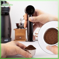 [ERHK-t] 2 In 1 Coffee Spoon 7g Standard Measuring Spoon Dual-use Bean Scoop Powder Press Scoop Coff
