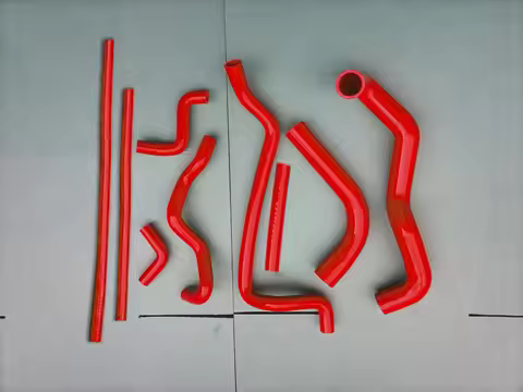 Silicone Coolant Radiator Hose For Mercedes Benz M111 W124 200CE 220CE, E200 E220 2.0L 2.2L With A/C