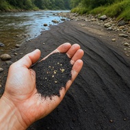 Gold metal potentiometer sand 99