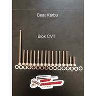 Stainless steel L-bolt THE 304 A2-70 CARBONBEAT