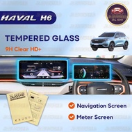 GWM Haval H6 Hev Screen Protector 9H Tempered Navigation Screen Meter Infotainment H6 Accessories