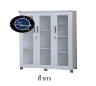 ตู้อเนกประสงค์กระจก FL357 (w:120*D:40*H:128cm)