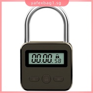 【YAFEXBAG】Smart Time Lock LCD Display Time Lock Multifunction Travel Electronic Timer, Waterproof US
