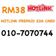 Hotlink Prepaid Sim Card 010-7070744