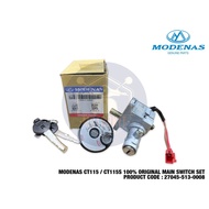 MODENAS CT115 CT115 S ACE 115 P513 P514 100% ORIGINAL MAIN SWITCH KEY SET SUIS KUNCI 27045-513-0008