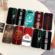 【D18】Liverpool FC for Samsung A54 5G A55 A60 A70 A71 A72 A73 F62 TPU Soft Black Silicone Case