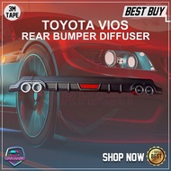 Rear Bumper Body Kits Diffuser Vios 2014-2017