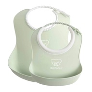Baby Bjorn Feeding Bib Set (1 Baby Bib And 1 Small Baby Bib)