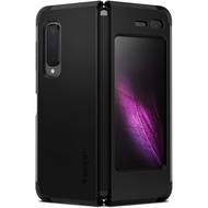 ORIGINAL SPIGEN Tough Armor Samsung Galaxy Fold Kes Telefon Hitam Sarung Telefon Aksesori Mudah Alih