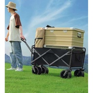 Foldable Transport Trolley Wagon Camping Trolley Shopping Cart Transport Wagon Cart Folding Trolley 