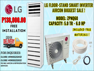 🎉🎆❄️ BRAND NEW L.G 6.0 HP - 5.TR FLOOR - STAND SMART INVERTER TYPE AIRCON UNIT SUMMER SALE PROMO 2024❄️🎆 🎉