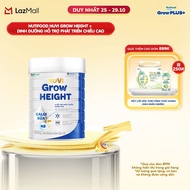 Sữa Bột Nuvi Grow Height + phát triển chiều cao Lon 800g