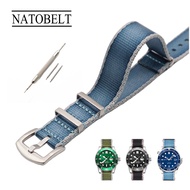 20mm 22mm Nylon NATO Strap Universal Fabric Nylon Watch Strap Buckle Belt Adjustable Loop Watchband 