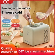 Fully Automatic Ice Cream Maker Machine Commercial Pre-cooling Free Maker Milkshake Juice Machine