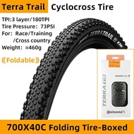 Continental Terra Trail Ban Luar Gravel 700 x 40C Kevlar Cyclocross