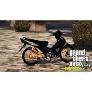 GTA V Mod Honda Wave X Ultimo (ADD ON/FIVEM Ready/PC ONLY)