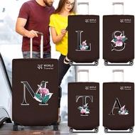 Non-woven 20-30 Inch Pelindung Bagasi Waterproof Sarung Beg Dustproof Luggage Cover Travel Accessori