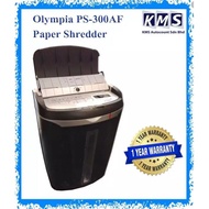 Olympia PS-300AF Autofeed Paper Shredder / Biosystem Autofeed 80
