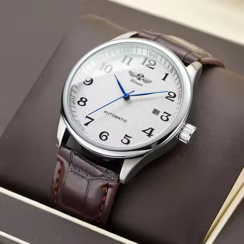 Designer Luxury Men's Watch Copy WINNER Original Brands Automatic Movement Calendar Clock Waterproof