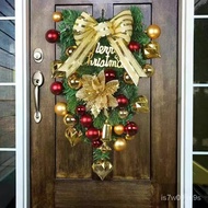Christmas Garland 40cm Wall Hanging Upside Door insdiy Shopping Mall Decoration Indoor F2V1