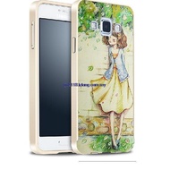 Samsung a5 a5009 a5000 case Casing Cover with metal frame 3D relief