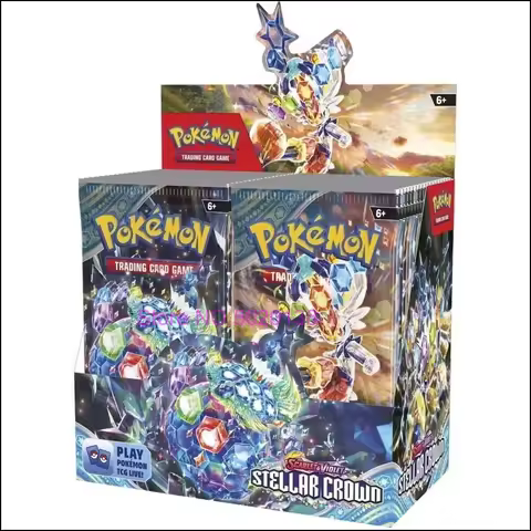 Pokemon Scarlet & Violet Stellar Crown Booster Box Cards