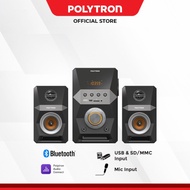 Speaker Multimedia Polytron PMA9502 Bluetooth USB MP3