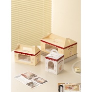 Single Grain Portable Cartoon Cupcake Packaging Box 2 Grain Muffin Cup 4/6 Grain Cupcake Packaging B