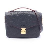 [二手] 路易威登LOUIS VUITTON手提包 Pochette Métis Monogram Empreinte Marine Rouge M44071 Marine Rouge 皮革 Poch