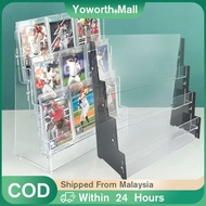 Acrylic Greeting Card Display Shelf / Cards Display Shelf / Sticker Display Stand / Trading Card Dis