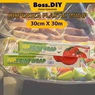 DISPENSER PLASTIC WRAP (30cm x 30m)