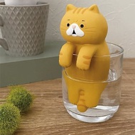 日本Decole 自然氣化加濕器 - 掛在杯緣的虎斑貓