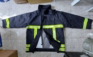 Fireman suit pants and jacket
